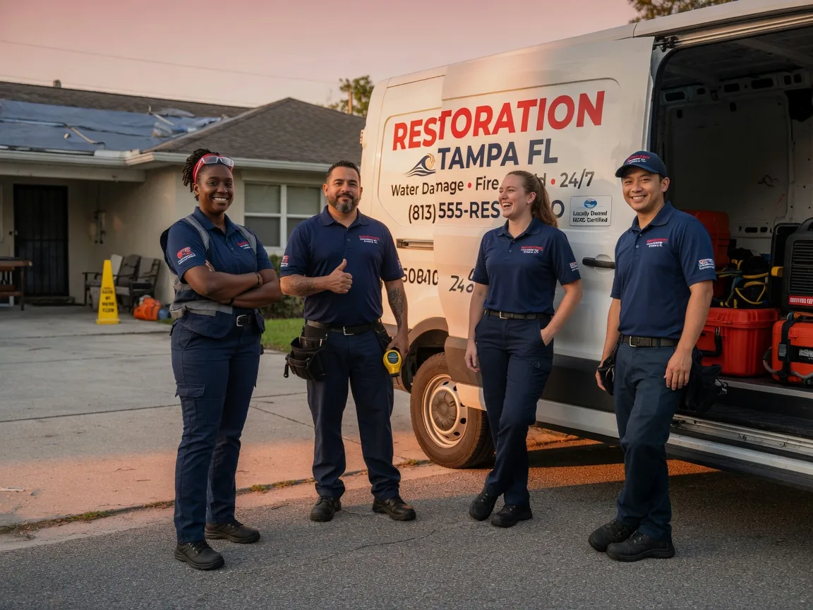 Water Damage Restoration company in Leota, MN